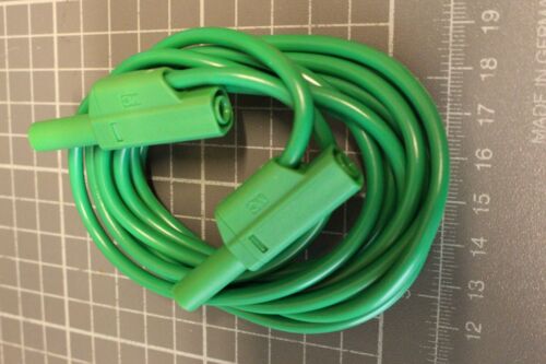 Sicherheits-Messleitung  MC 2mtr grün . 