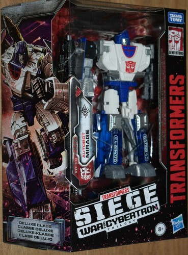 Transformers SIEGE GUERRE POUR CYBERTRON Autobot Mirage Figure Takara Tomy Hasbro