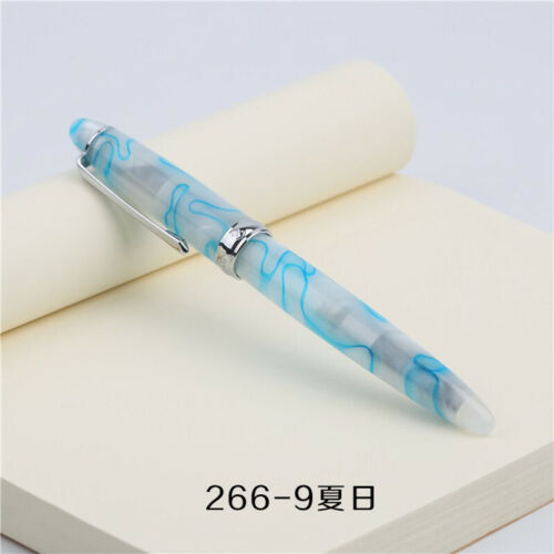 PENBBS 308 Acrylic China Fountain Pen Smooth Fine Nib 0.5mm Office Writing #B9