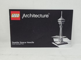 LEGO Architecture 21003 Seattle Space Needle 57 pcs Construction Model, Complete