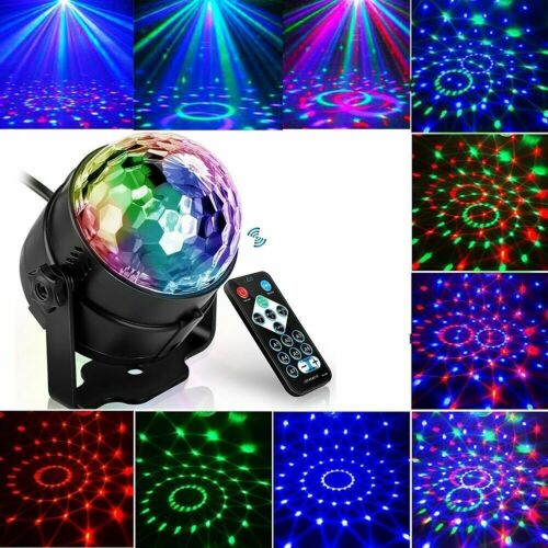 LED Galaxy Starry Night Light Projector Ocean Star Sky Party Speaker Lamp Remote 