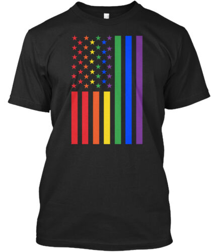Details about   Lgbt Rainbow Pride Gay Lesbian Bi T Standard Unisex T-shirt 
