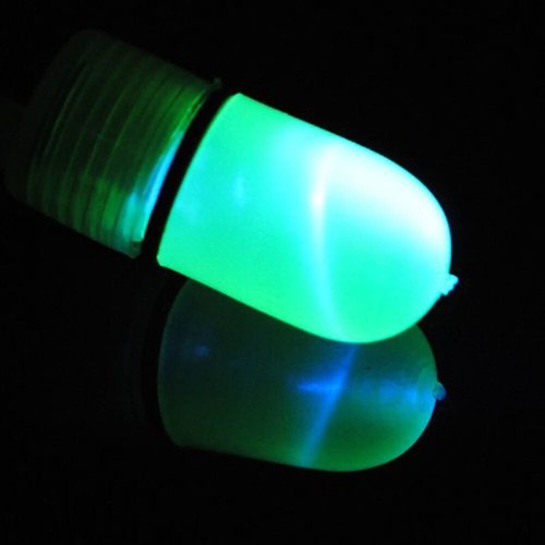 Night Fishing Rod Bite Alarm Bells Lights 10PCS LED Twin Bells Bite Alert Rings