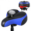 Bike Seat MTB Saddle Dual Spring Comfort Bicycle with Safety Reflective
