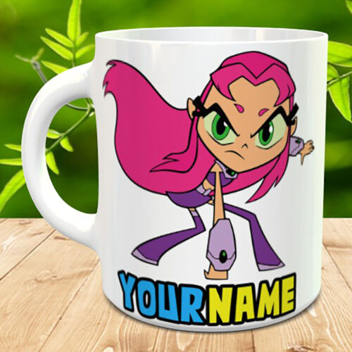 Teen Titans Go Personalised Name Mug Cup Gift Kids Birthday Present Xmas New