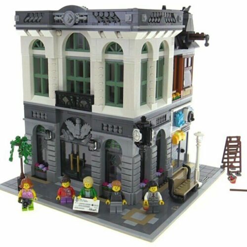 Stadt Bausteine Experte Sets Street Creator 15001 Brick Bank Modell Für Kinder-W