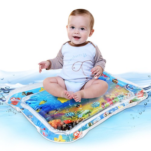 Inflatable WaterMat Baby Infant Toddlers Mattress Splash Fun Play Mat Hot New BS