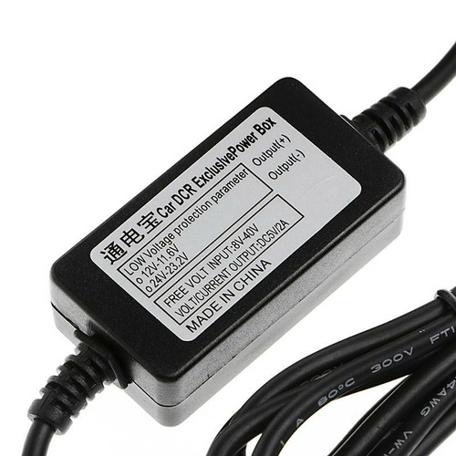New 12V 24V To 5V 2A USB Car Charger DC Converter Module Low Voltage Protection