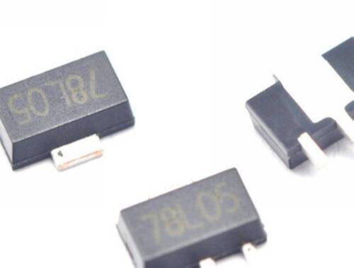 50PCS L78L05ACUTR 78L05 5V SOT-89 Regulators Transistor SMD transistor NEW