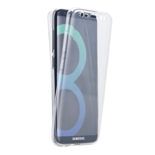 360 Degree Soft Silicone Gel TPU Clear Full Body Case Cover for Smart Cell Phone