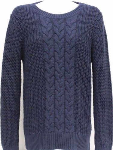 SALE NEW Nautica Womens Multi cable knit scoop neckline sweater VARIETY OF B11 