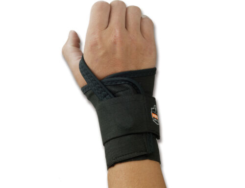 Ergodyne Proflex 4000 Wrist Support/Wrist Brace Large Right Hand Black