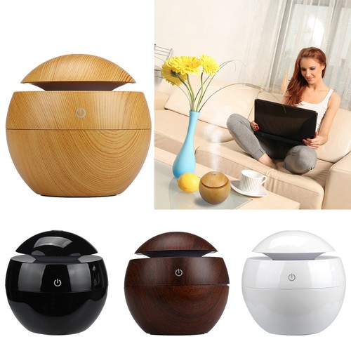 Home Car LED Aroma Ultrasonic Humidifier USB Essential Oil Diffuser Air Purifier
