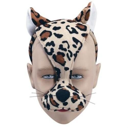 Bruyant Leopard Masque Avec Son FX animal accessoires costume robe fantaisie P1723 