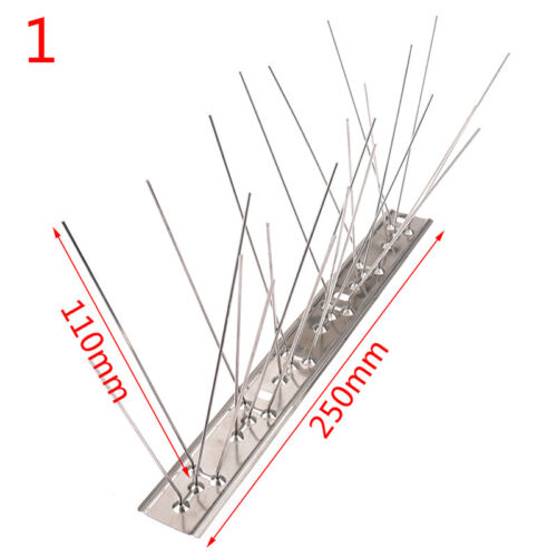 Anti Climb Spikes Fence stainless steel Spikes Bird Cat Repellent Prickle StriBA