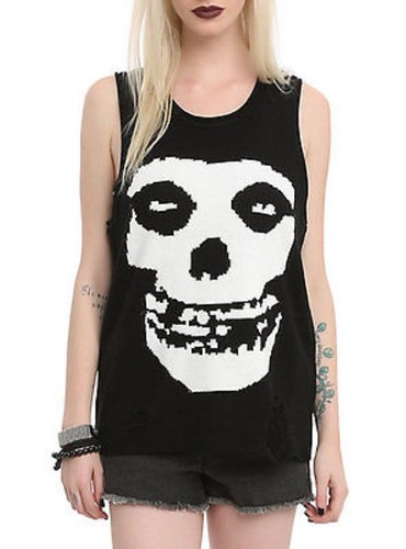 Iron-fist MISFITS Women/'s Sweater Tank Top multiple sizes new with tag danzig