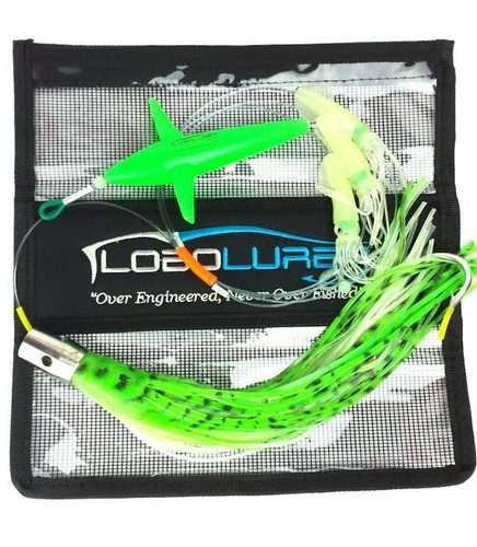 Lobo Lures Super Glow B2 Bomber Series Big Game Fishing Daisy Chain SS Jet Head