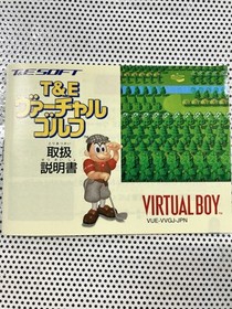 Nintendo Virtual Boy - VIRTUAL GOLF - T&E Soft - CIB Complete - Japanese Import