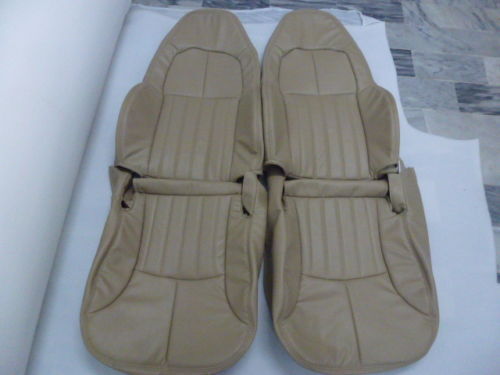 1997-2004 C5 Corvette Light Oak Leather Replacement Seat Covers