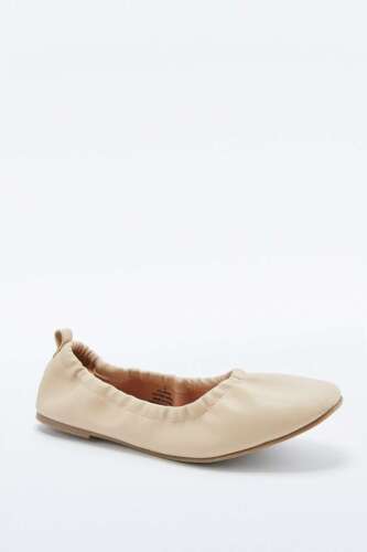 Urban Outfitters Out From Under Jesse Ballet Flats Shoes - Nude - UK4/EU37 - £20
