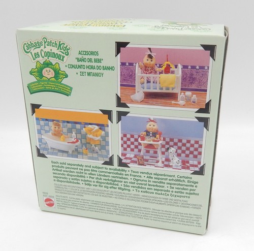 MATTEL 69229 Cabbage Patch Kids balneazione tempo riproduzione vintage 1996 MISB Nuovo//Scatola Originale