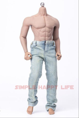 1//6 Light Color Jeans Pants Cloth For 12/" Male Doll hot toys Phicen M33 ❶USA❶