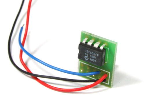 Cables 12c508 8-Bit Microcontrolador Mcu 4MHz DIP-8 Módulo W//6-Pin Conector