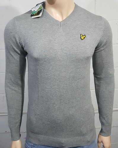 MEN LYLE /& SCOTT JUMPER LIGHT WEIGHT MERINO WOOL FOR ALL SEASON