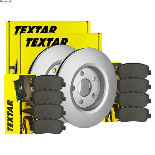 TEXTAR BREMSSCHEIBEN+BREMSBELÄGE SET VORNE+HINTEN TOYOTA CELICA 1.8 16V TS