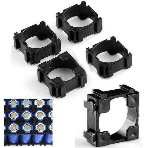 100pcs 18650 Batterie Halter Spacer Shell Bracket Lagerung Halter Halterung New