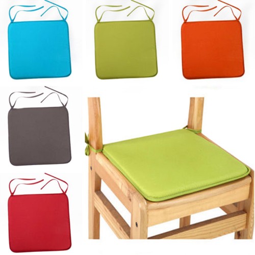 WATERPROOF Chair Cushion Seat Pads OUTDOOR Tie On Garden Patio Seat Pads