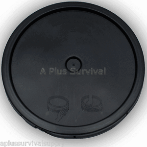Lot de 5 Noir O-Anneau Joint couvercle POUR 5 Gal stockage des aliments de survie des seaux environ 18.93 L