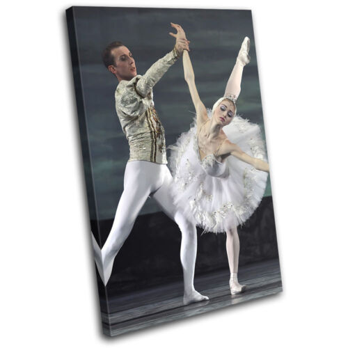 Ballet Dancers Russian Gift Performing SINGLE CANVAS WALL ART Picture Print 