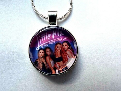 LITTLE MIX GLORY DAYS NECKLACE POP MUSIC GIFT BOX 22 INCH SILVER CHAIN 7-ADULT