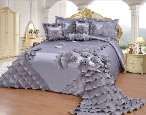 OctoRose Wedding Bedding Comforter Bedspread  Set or BED SKIRT or PILLOWCASES