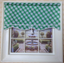 Casa de muñecas en miniatura ciego escala 12th pantalla de casa de muñecas Lundby 16th Verde Guinga