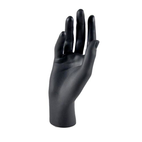 6pcs Female Mannequin Jewelry Hand Display Stand Plastic Mixed Color