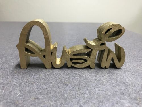 PRICE PER LETTER! DISNEY STYLE WOODEN PERSONALIZED FREE STANDING PLAQUE/LETTERS 