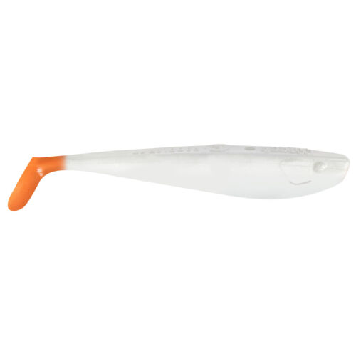 Manns Caoutchouc Poisson SHAD-Q-Paddler 10 cm Solid White UV Tail