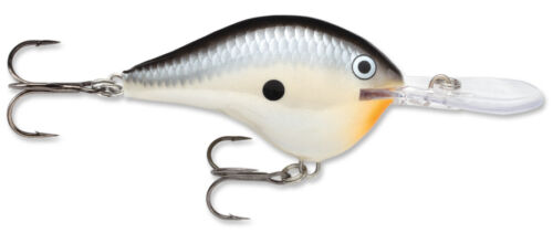 Rapala Dives-To Series DT10 2 1//4 inch Balsa Wood Crankbait Bass Fishing Lure