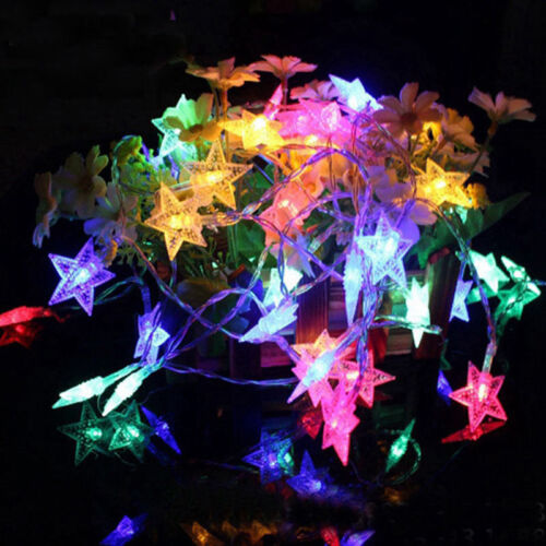 2.5M USB LED Star Fairy String Light Garland Light Lamp Home Xmas Party Decor SL 