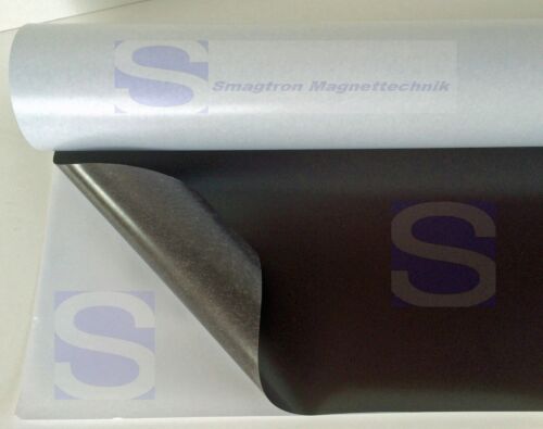 selbstklebend Magnetfolie 310 x 1000 x 1,5mm roh anisotrop Magnetfolien
