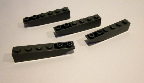 4 x LEGO ® 42023 Arc pierre réfractaire Invert neudunkelgrau comme sur la photo neuf.