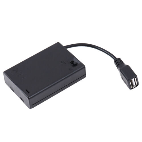 3*AA Battery box with usb port for Building block led light kit with Switch ZT