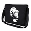Marilyn Manroe Konterfei Kult Ikone Schwarz Motiv Umhängetasche Messenger Bag