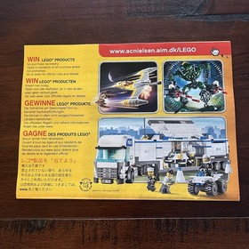 LEGO 10185 | Green Grocer | Retired | Building Instructions Manual ONLY 1, 2, 3