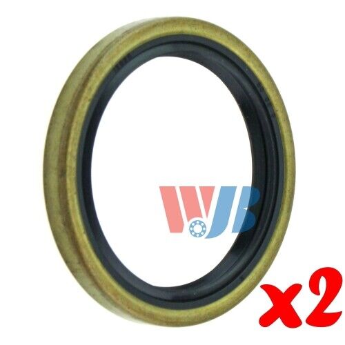 Pair of 2 WJB WS225010 Front or Rear Oil Seal Wheel Seal Interchange 225010 