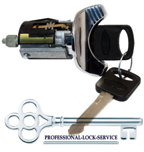 Ford Bronco 92-94 Ignition Key Switch Lock Cylinder Tumbler Barrel 2 Keys