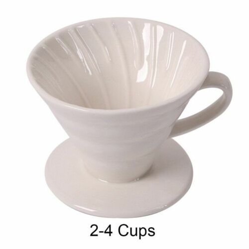 Ceramic Coffee Dripper Coffee Maker Style Coffee Drip Filter Cup Permanent Pour