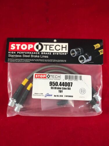 STOPTECH STAINLESS STEEL FRONT BRAKE LINE 00-06 TOYOTA TUNDRA  950.44007